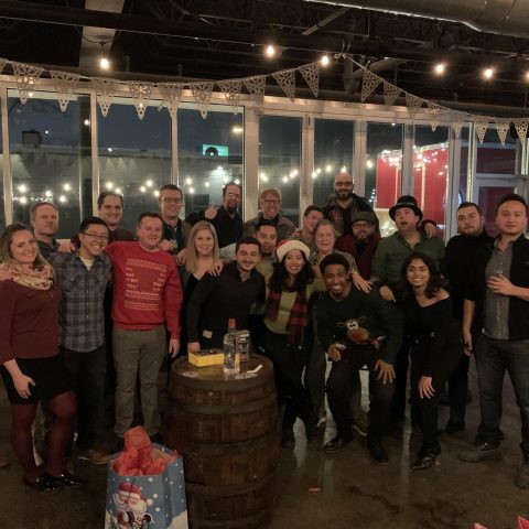 Work party photo